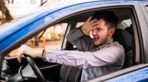 frustrated man driving car See a Chiropractor After a Car Accident See a Chiropractor After a Car Accident,Car Accident Chiropractor,car accident Why you Should See a Chiropractor After a Car Accident?